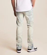 Rhinestone Slim Taper Stretch Jean