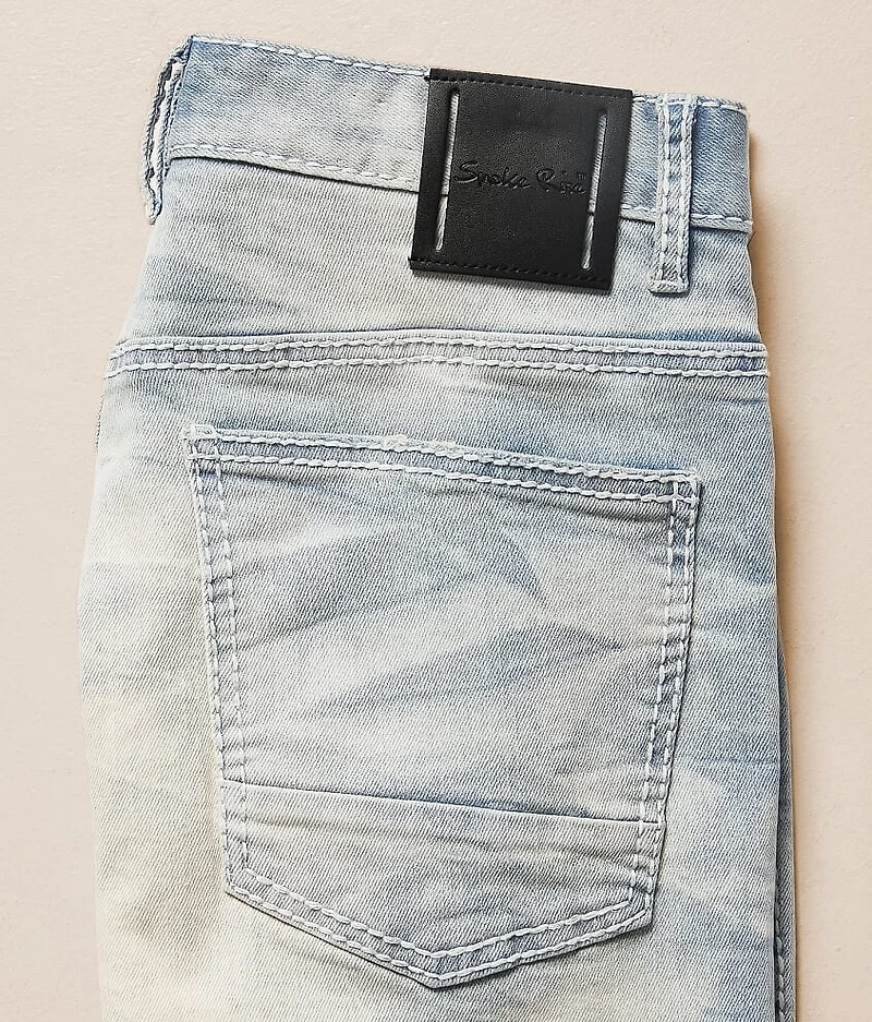 Rhinestone Slim Taper Stretch Jean