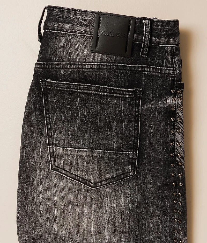 Studded Stretch Short