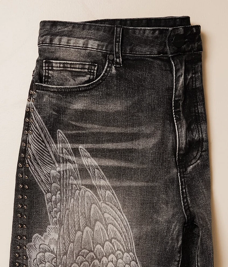 Studded Stretch Short