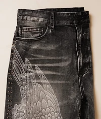 Studded Stretch Short