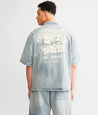 Resort Denim Stretch Shirt