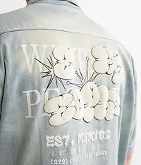 Resort Denim Stretch Shirt