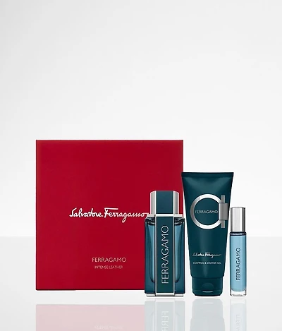 Intense Leather Cologne Gift Set