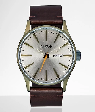The Sentry Leather Watch