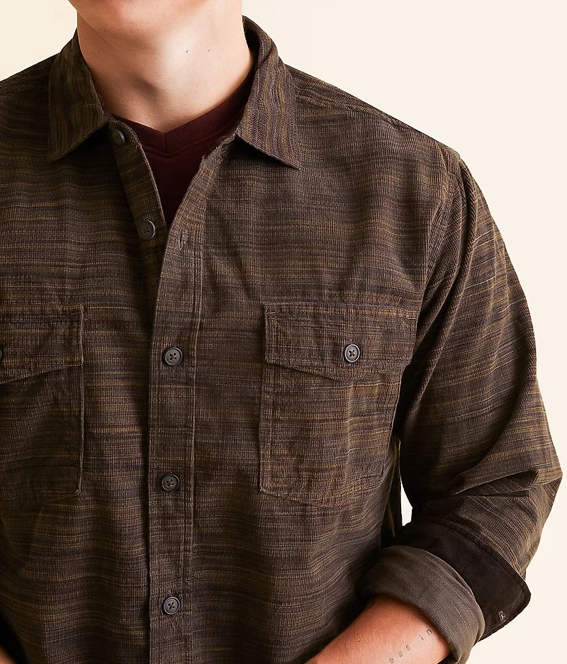 Space Dye Corduroy Shirt