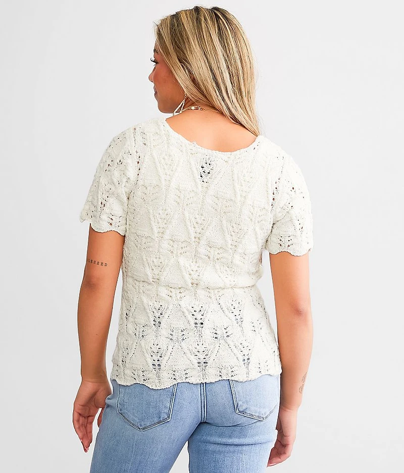 Square Neck Sweater