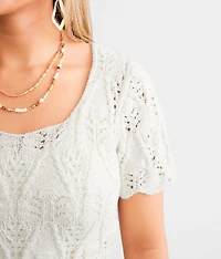 Square Neck Sweater