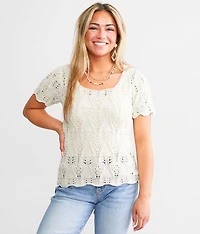 Square Neck Sweater