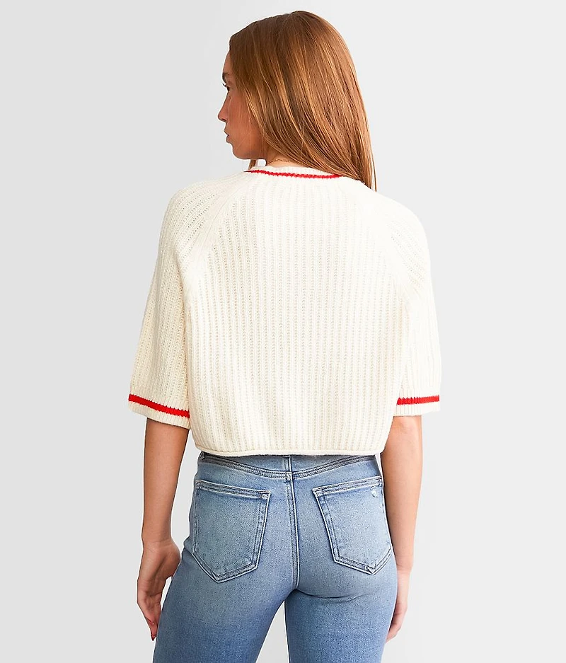 Boxy Cropped Sweater