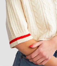 Boxy Cropped Sweater