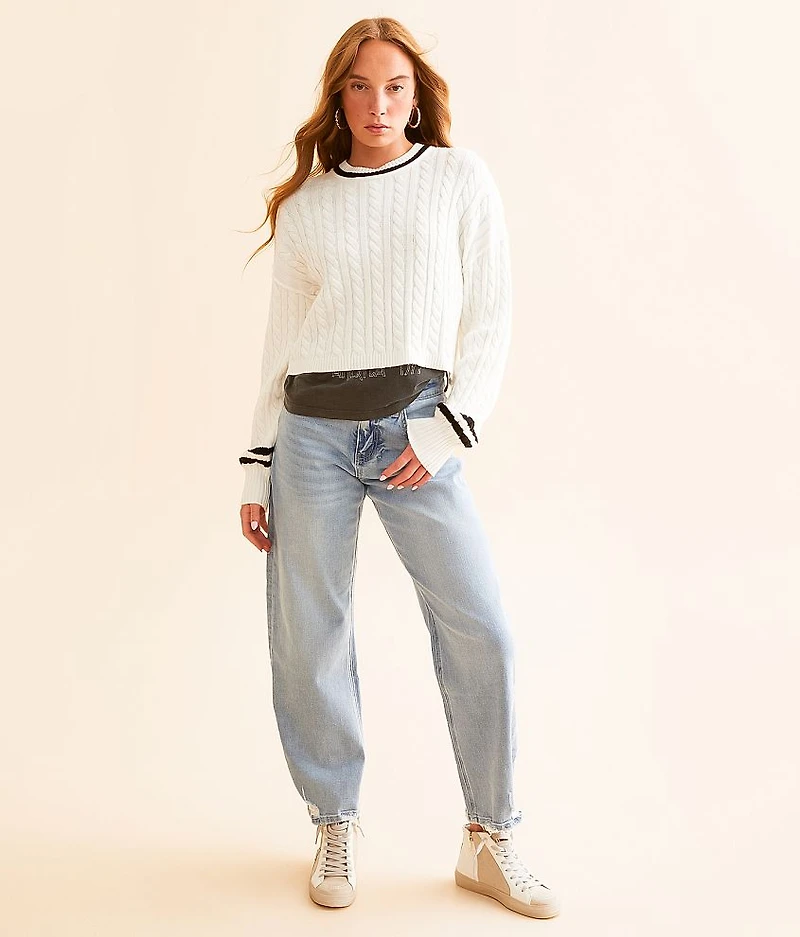 FITZ + EDDI Chunky Cable Knit Sweater