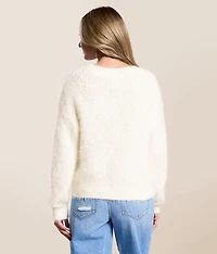 Eyelash Sequin Sweater