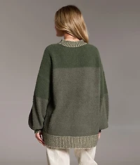 Plush Knit Oversized Sweater