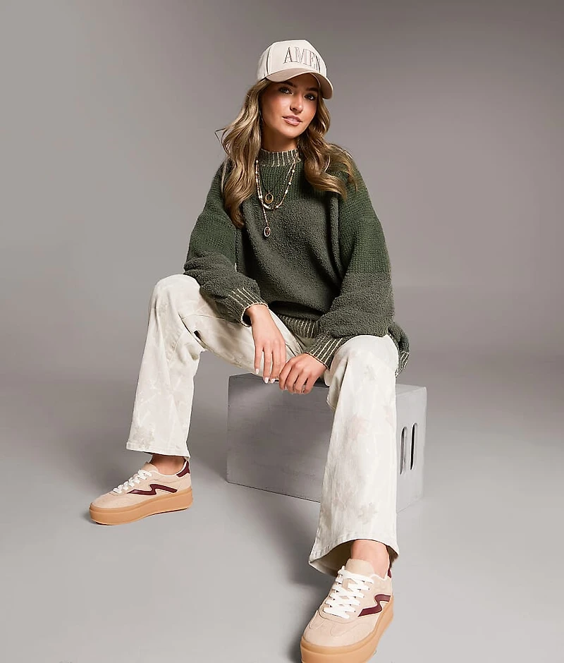 Plush Knit Oversized Sweater