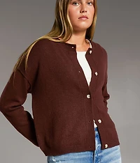 Prep Edit - Heathered Cardigan Sweater