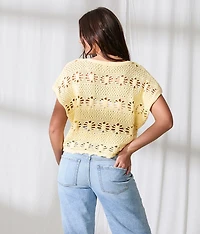 Two Way Cardigan Sweater