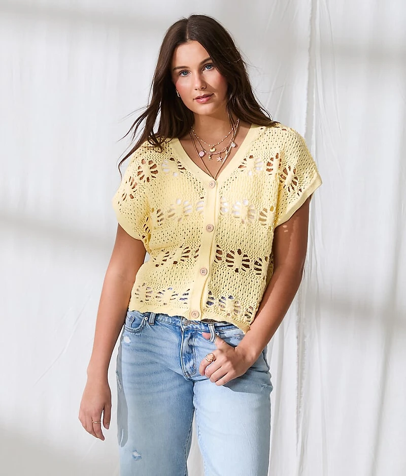 Two Way Cardigan Sweater