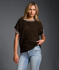Refined Edit - Contrast Stitch Sweater