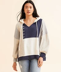 Chenille Hooded Sweater