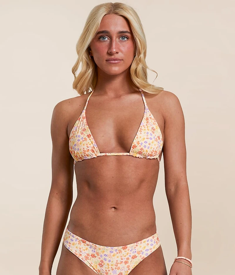 Floral Reversible Swim Top