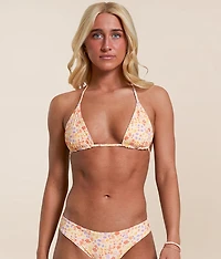 Floral Reversible Swim Top