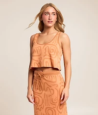 Embers Cropped Tank Top