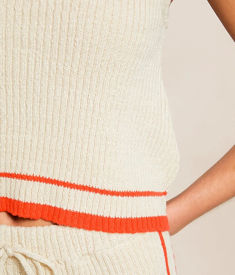 Summery Nights Cropped Tank Top