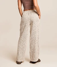 Vivid Wave Wide Leg Pant