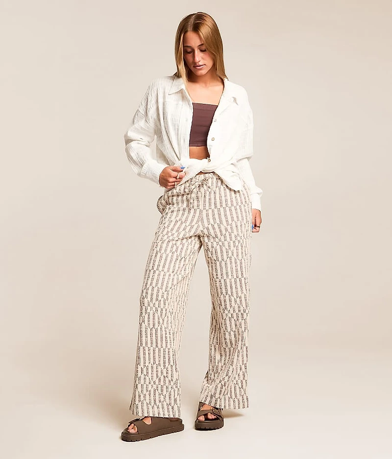 Vivid Wave Wide Leg Pant