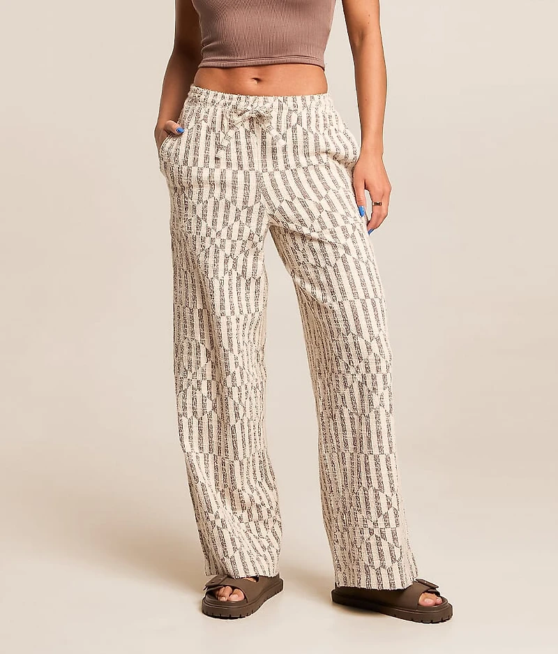 Vivid Wave Wide Leg Pant