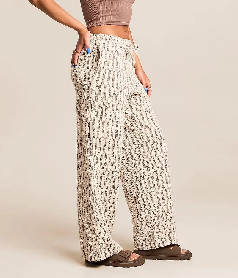 Vivid Wave Wide Leg Pant