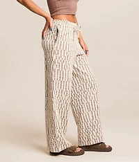 Vivid Wave Wide Leg Pant