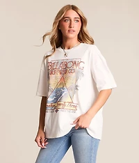 Sun Meets Sea Oversized T-Shirt