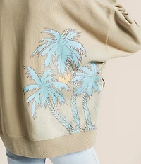 Palm Life Oversized Pullover