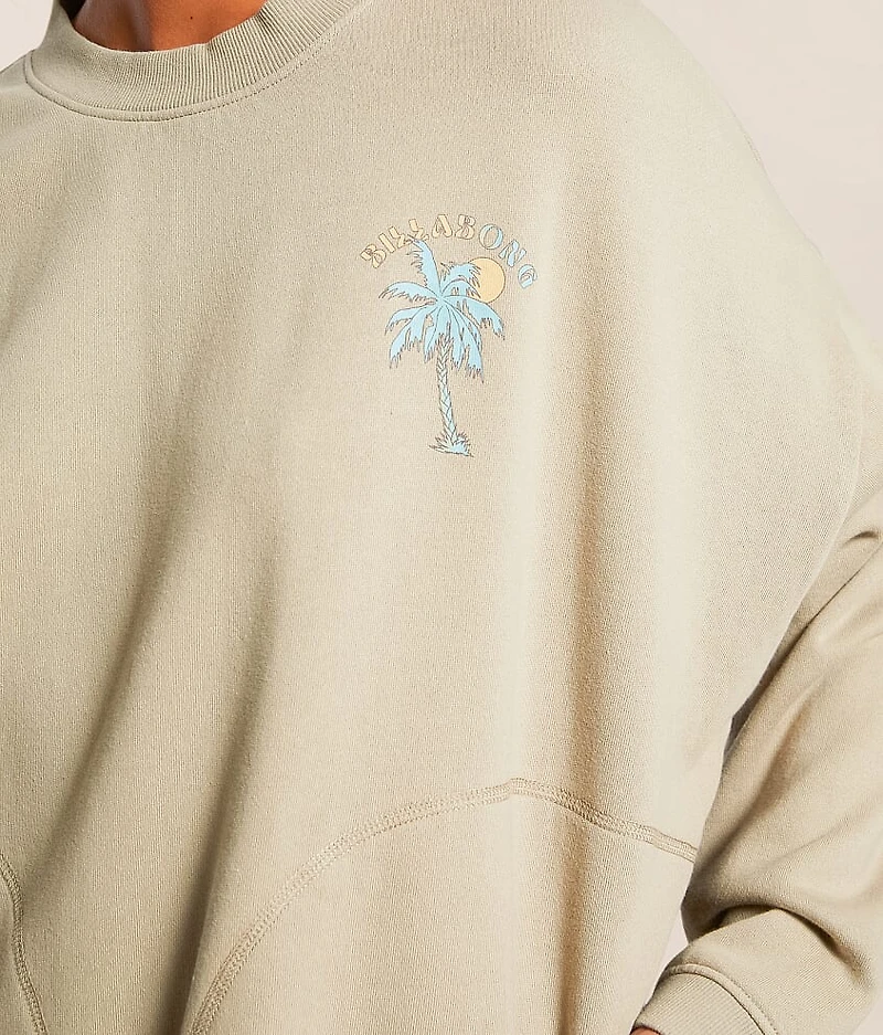 Palm Life Oversized Pullover