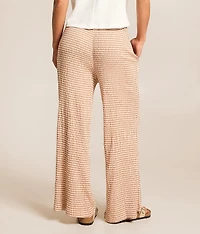 Gingham Wanderer Wide Leg Pant