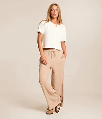 Gingham Wanderer Wide Leg Pant