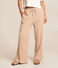 Gingham Wanderer Wide Leg Pant