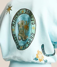 Sunset Rider Oversized Pullover