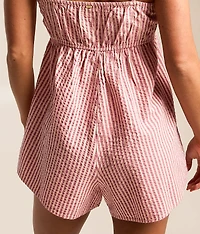 Star Glow Striped Romper
