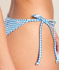 Tanga Gingham Swim Bottom