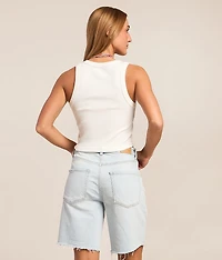 Beach Paradise Cropped Tank Top