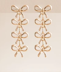 Tiered Bow Earring