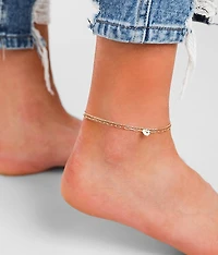Flower Ankle Bracelet
