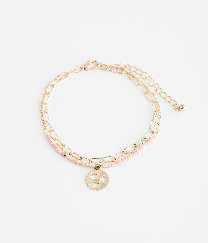 Star Charm Ankle Bracelet