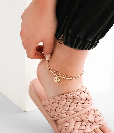 Star Charm Ankle Bracelet
