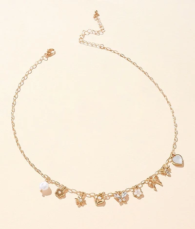 Glitz Charm Necklace