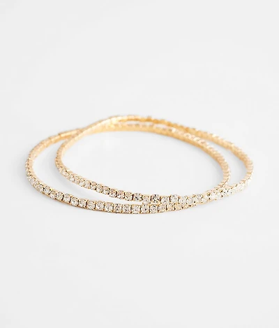 2 Pack Bling Bracelets