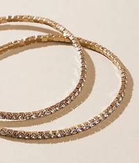 2 Pack Bling Bracelet Set